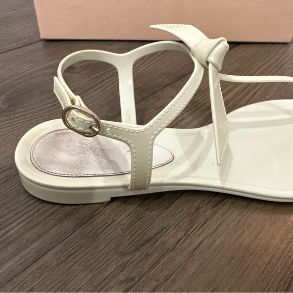 Alexandre Birman Clarita Jelly White Size EU 37 Size US 7 - Picture 11 of 15